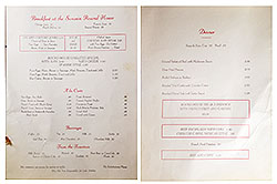 All in a Day's Work - Round House menu