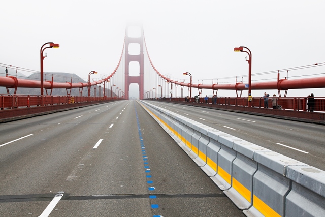 Moveable Median Barrier